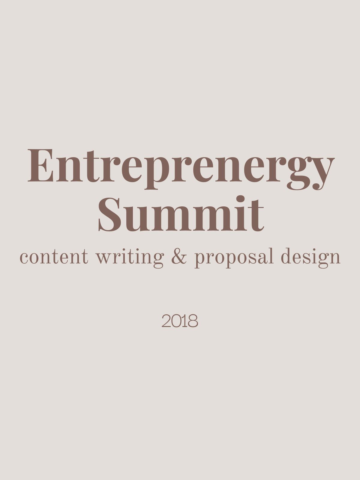 Entreprenergy